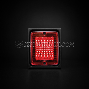 IZE LED Luce posteriore/stop LED con lente rossa - STRANDS