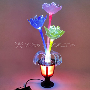 Old Skool Flower - Lighted Led flower - Red light - Type 2