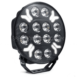 Ypsilon 12 LED Headlight with Dynamic Start Amber/White - 8000 Lumen - TRALERT