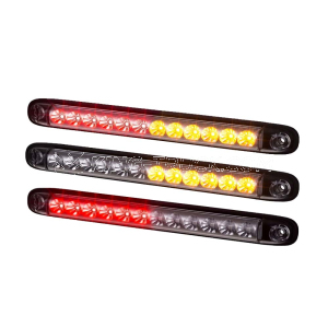 Dreistelliges Licht - 12 LEDs - 12/24 Volt
