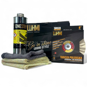 LUHMI ONE STEP Series BOX - Kit lucidante per metalli 