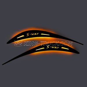 IVECO S-WAY backlit fender profile - ORANGE LED