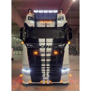 Spoiler frontale abbassamento paraurti SCANIA NextGen S, R con paraurti medio - Tipo UK