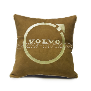 ATENA Alcantara Cushion with Embroidered Logo - Holland Style - Personalized
