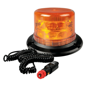 LUCE LAMPEGGIANTE LED ARANCIONE STROBO CALAMITATO 12V SEGNALAZIONE